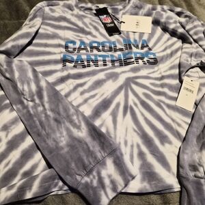 Carolina Panthers Tie-Dye Long Sleeve Tee